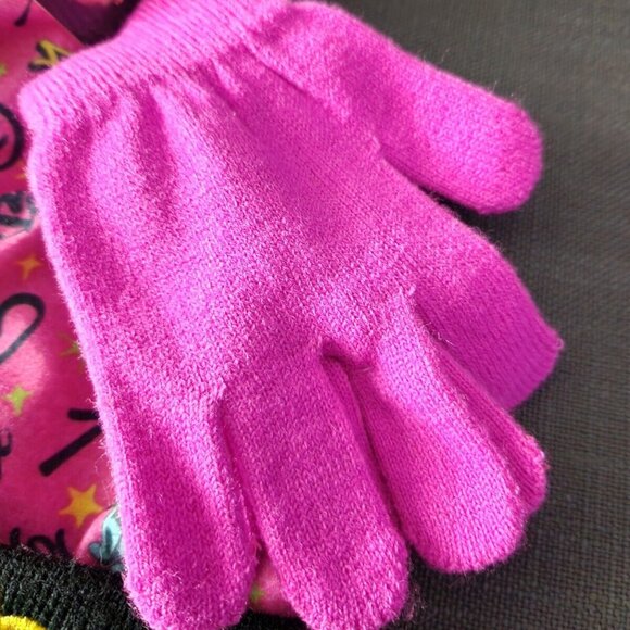 That Girl Lay Lay Beanie Toque Hat Set With Gloves OS Youth - Picture 3 of 5